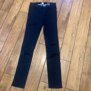 Silver super skinny pixie leggings